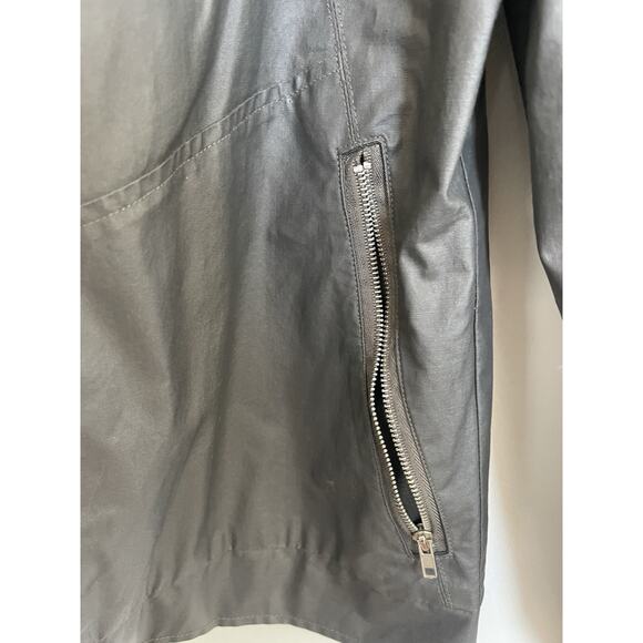 New Shades of Greige Men’s Zip Up Jacket Size Med Free People Gray Members Only - Picture 3 of 5